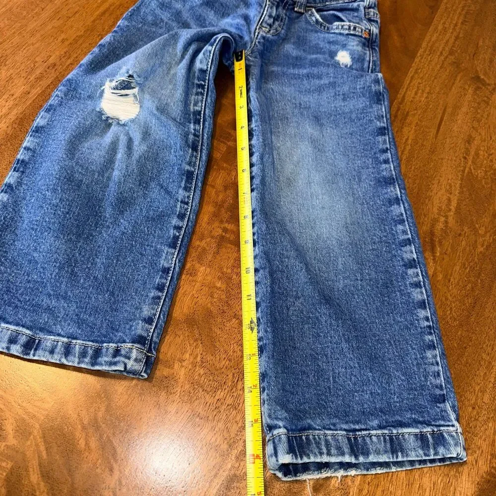 Cat & Jack girls’ jeans, size 4. Bundle of 2
